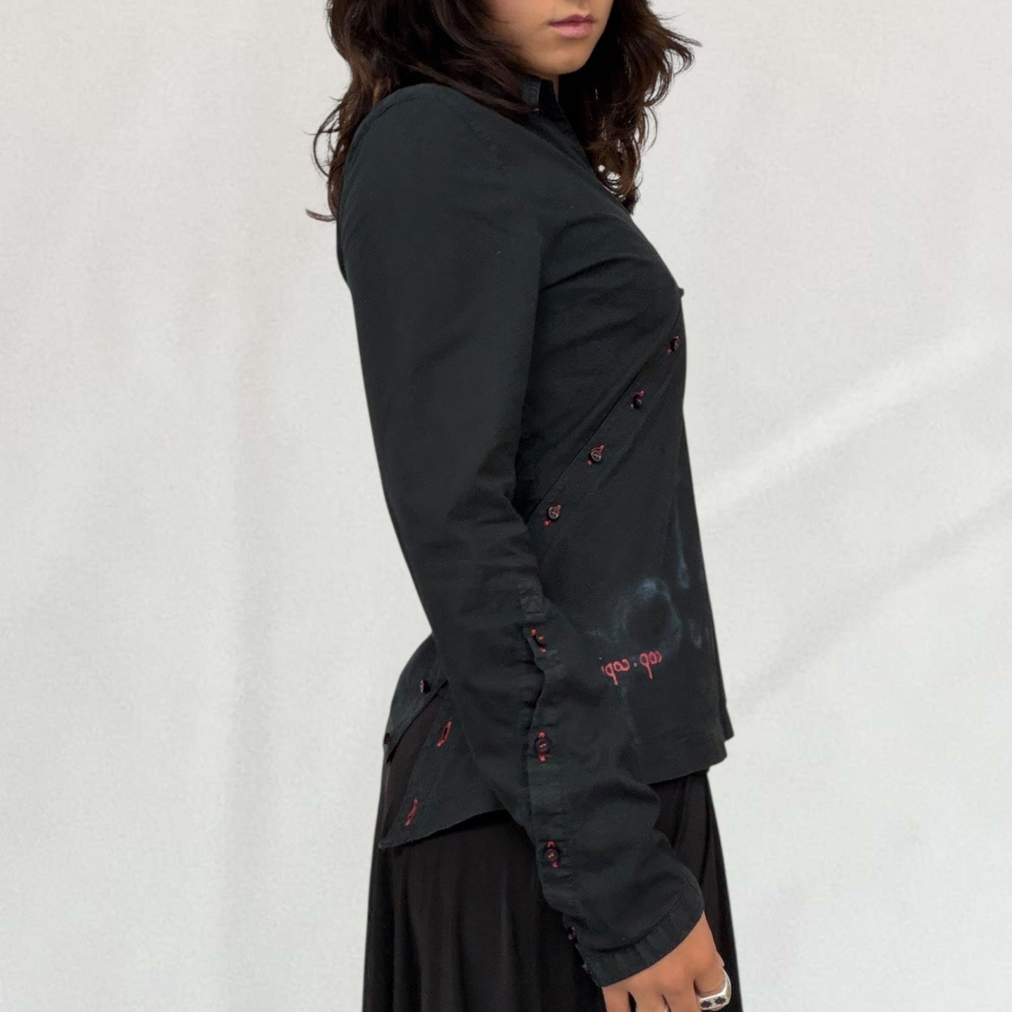 Cop Copine asymmetric shirt