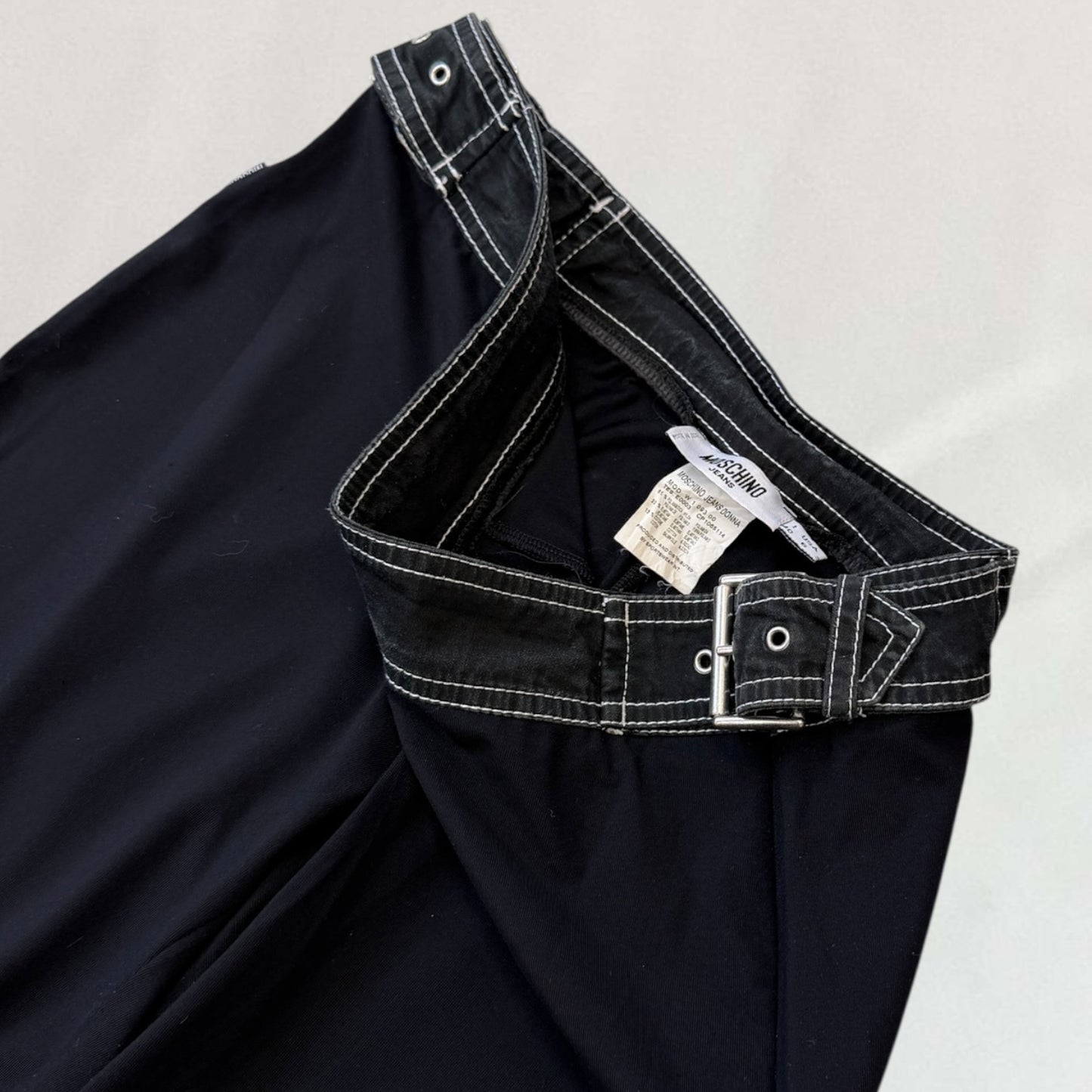 Moschino buckle trousers