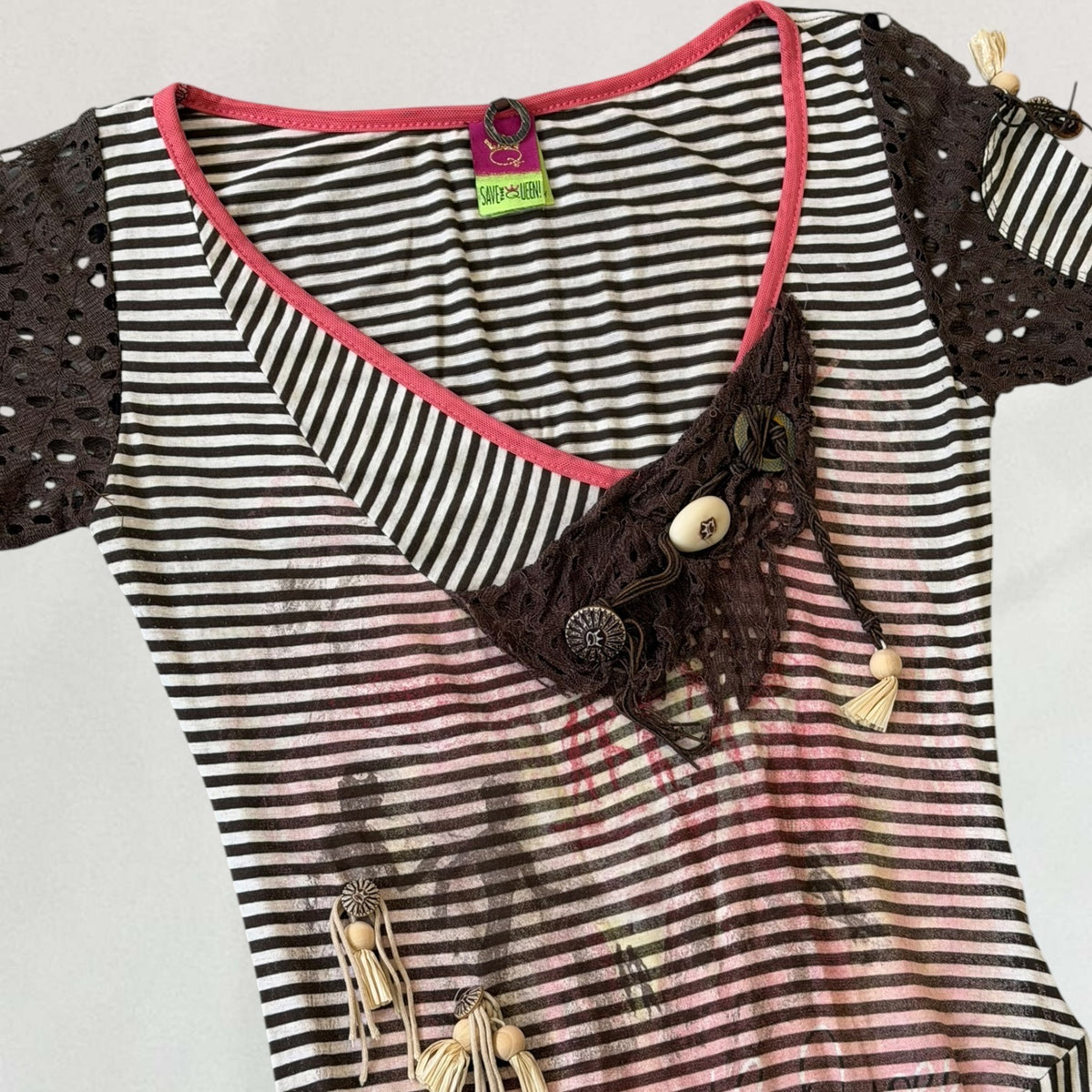 Save The Queen striped dress