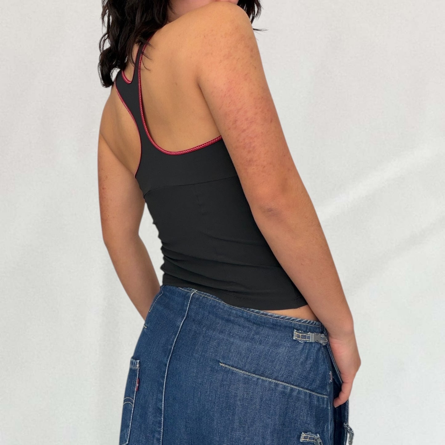 Marithé + François Girbaud racer back tank