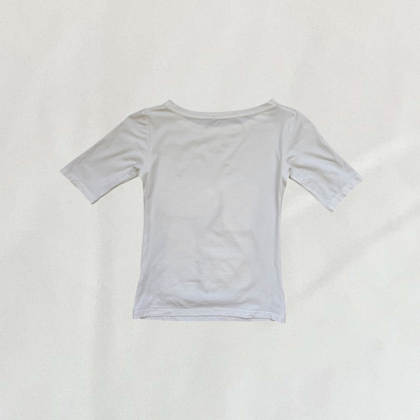 Marithé + François Girbaud 3/4 length sleeve top