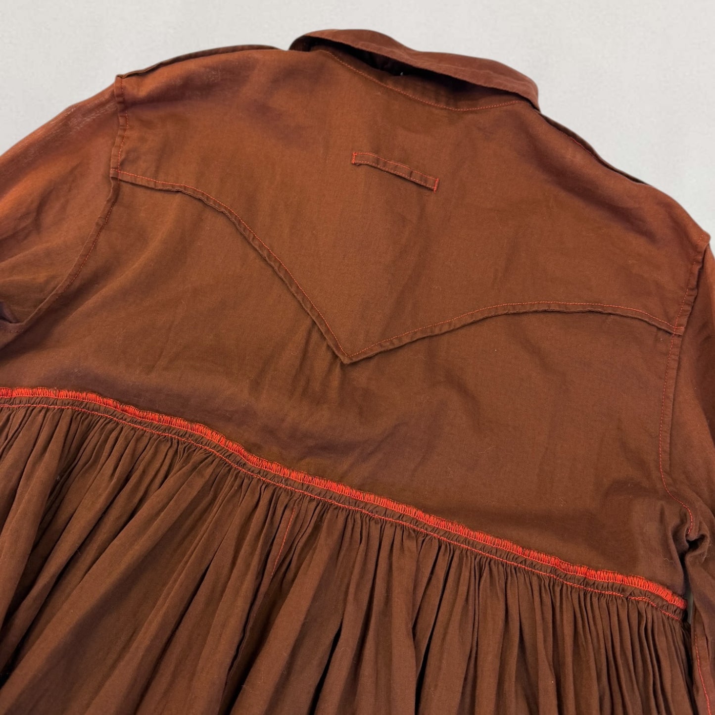 Jean Paul Gaultier ruffle shirt