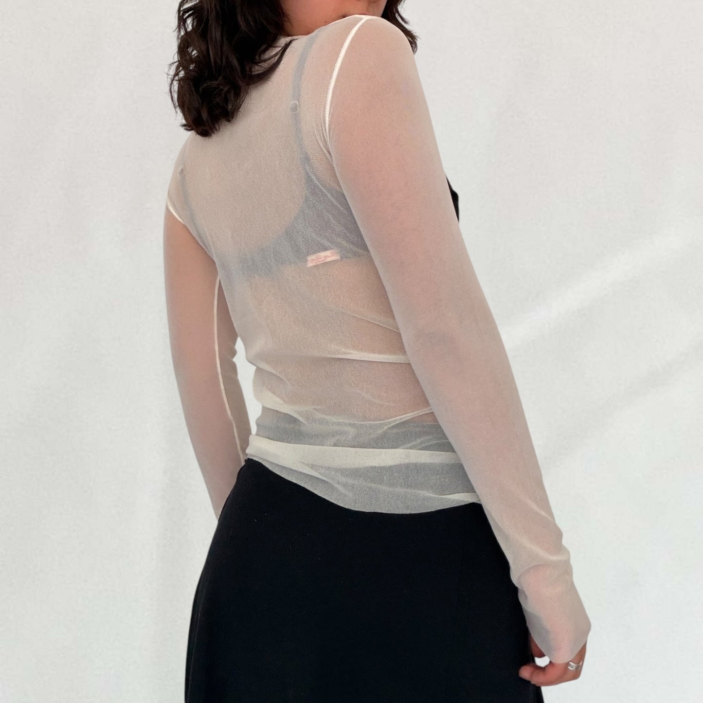 Jean Paul Gaultier mesh top