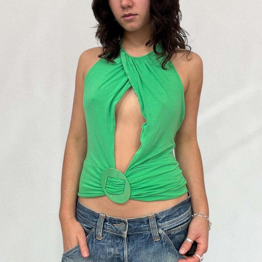 Miss Sixty halter neck top