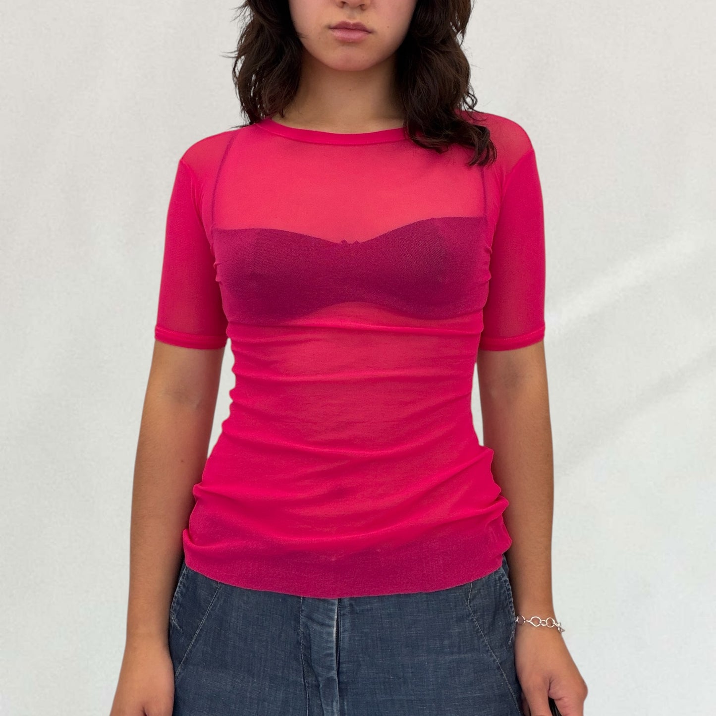 Jean Paul Gaultier mesh T-shirt