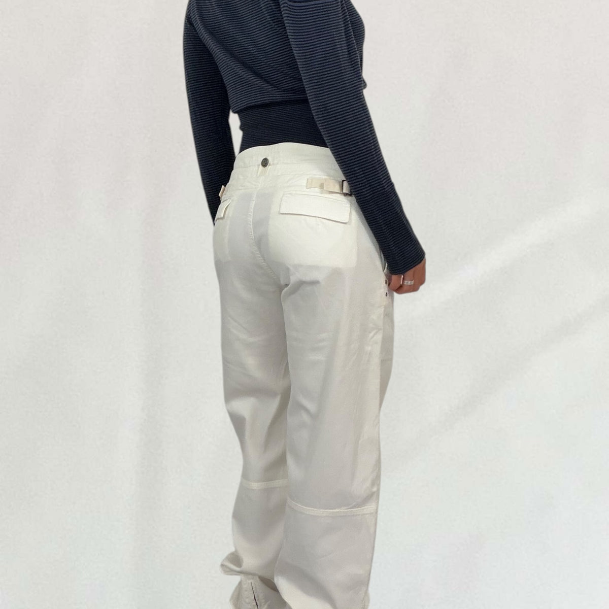 John Galliano sailor-style trousers