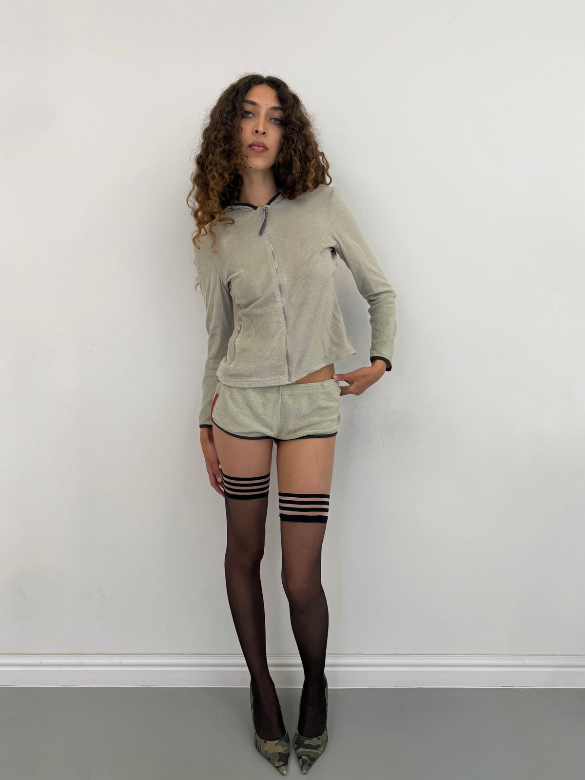 Vintage Prada Sport grey tracksuit set – Vival Studios