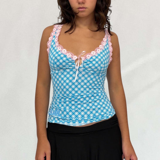 Dolce & Gabbana gingham cami top
