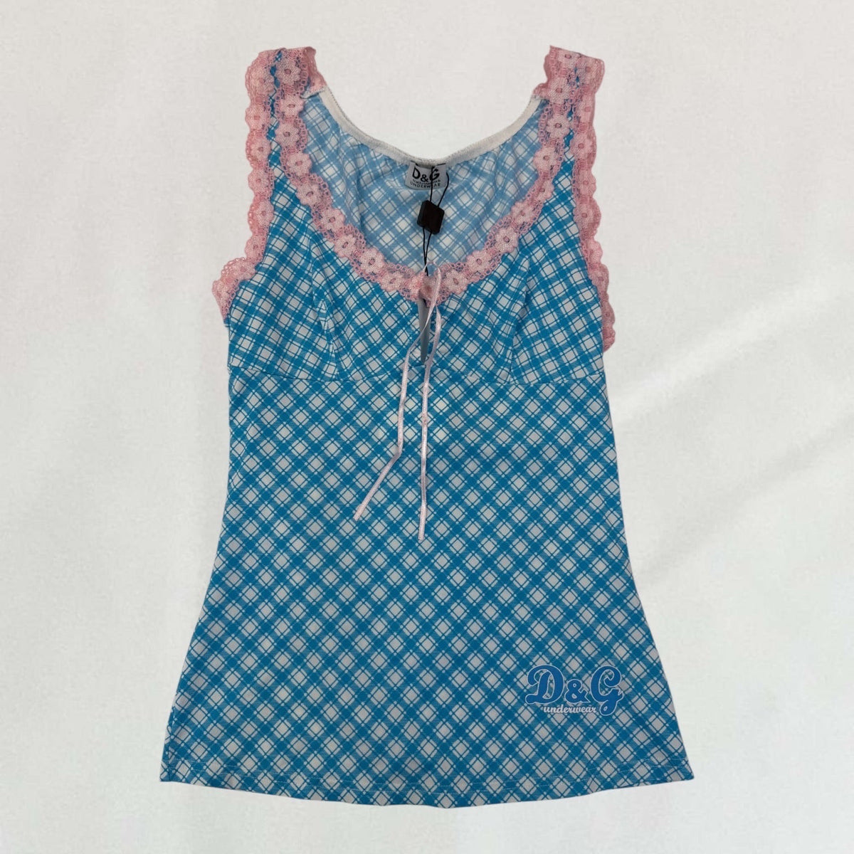 Dolce & Gabbana gingham cami top