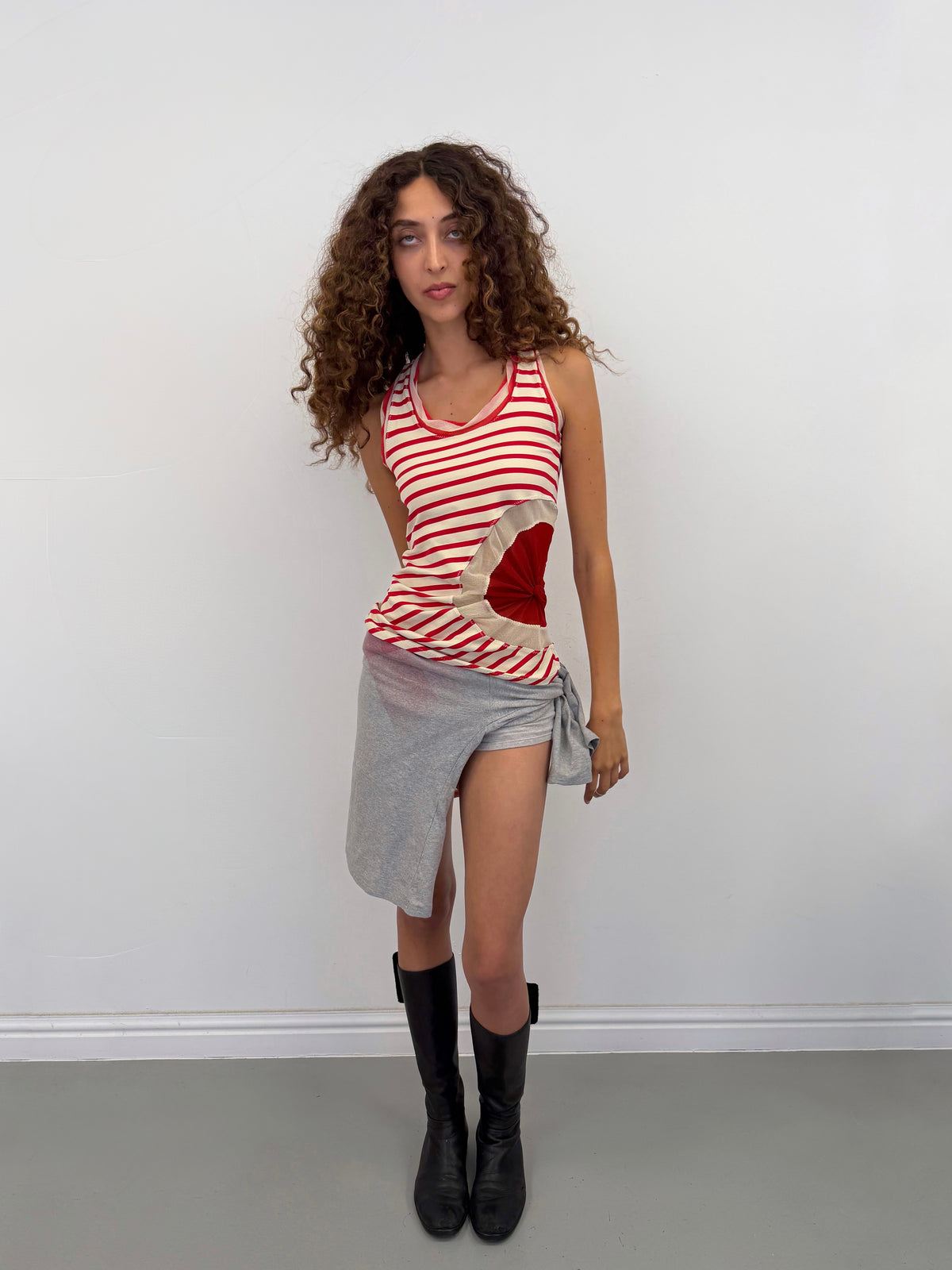 Vintage Jean Paul Gaultier striped two piece set – Vival Studios