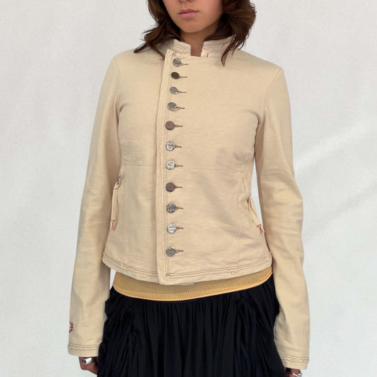Marithé + François Girbaud asymmetric jacket