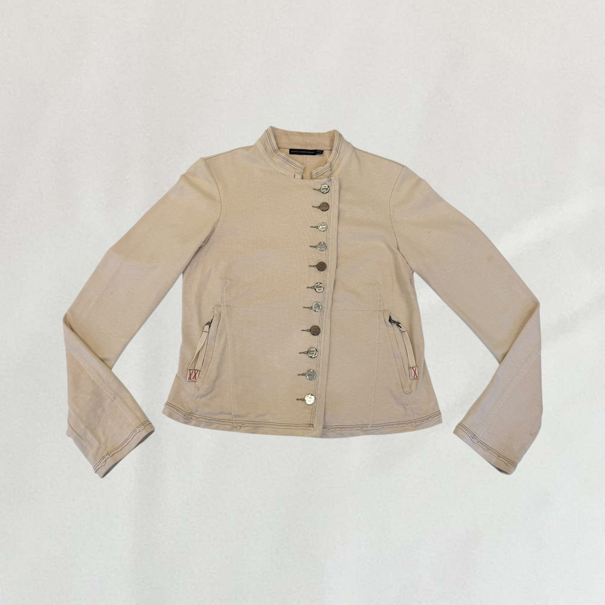 Marithé + François Girbaud asymmetric jacket