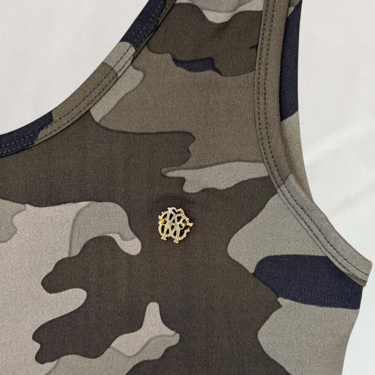 Vintage Roberto Cavalli khaki camo mini dress – Vival Studios