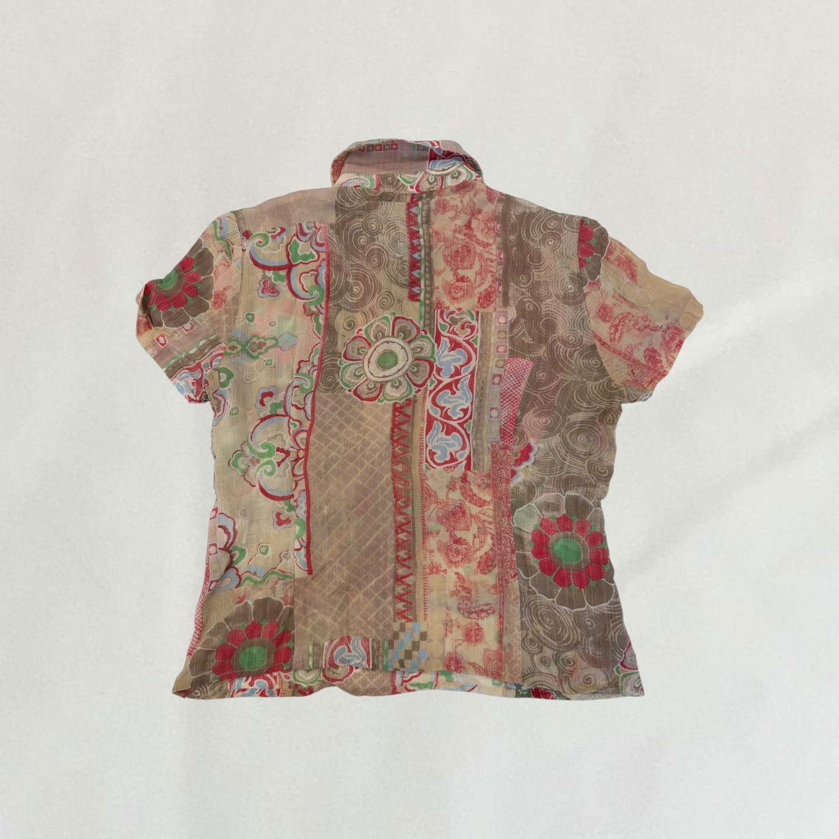 Kenzo asymmetric shirt