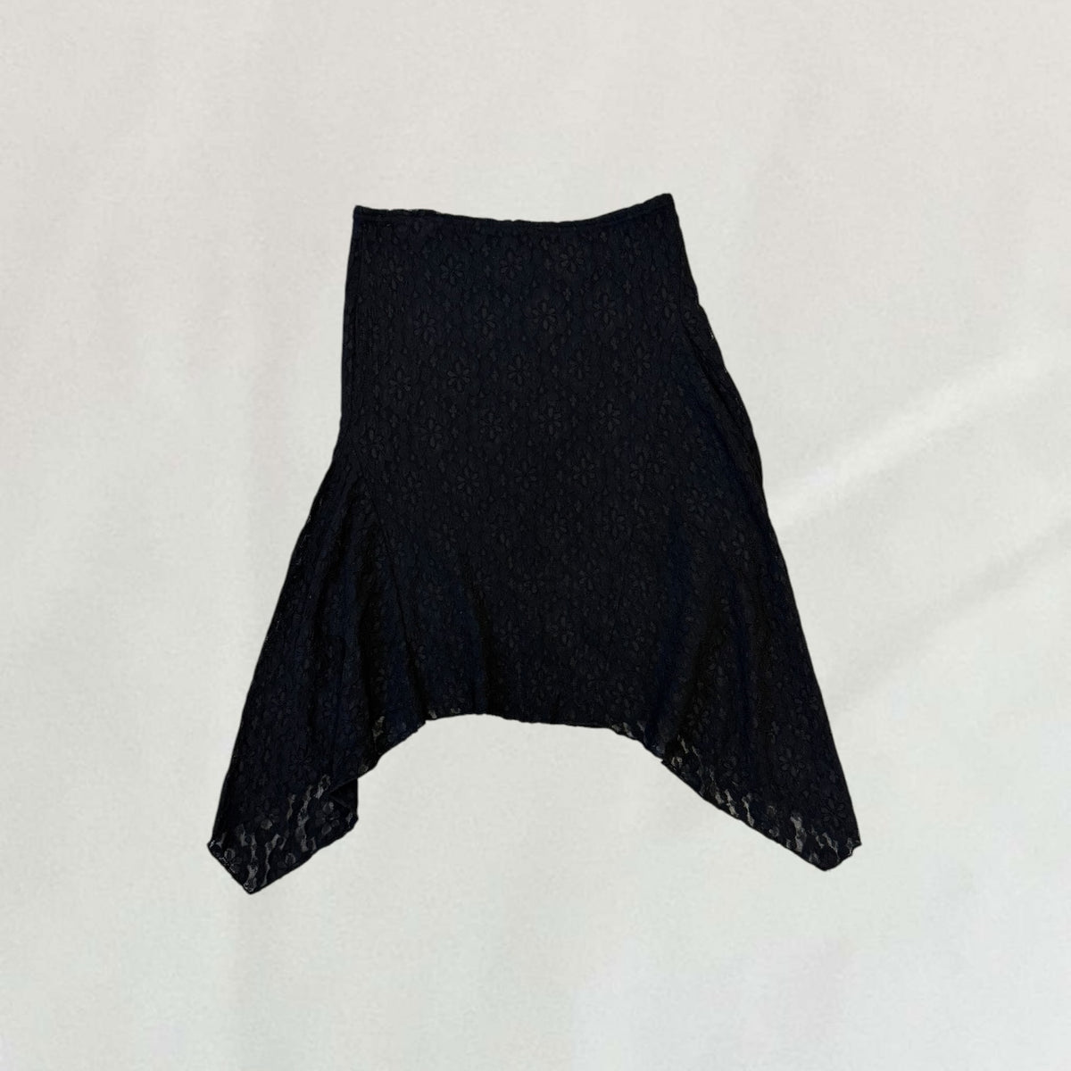 Dolce & Gabbana lace asymmetric midi skirt