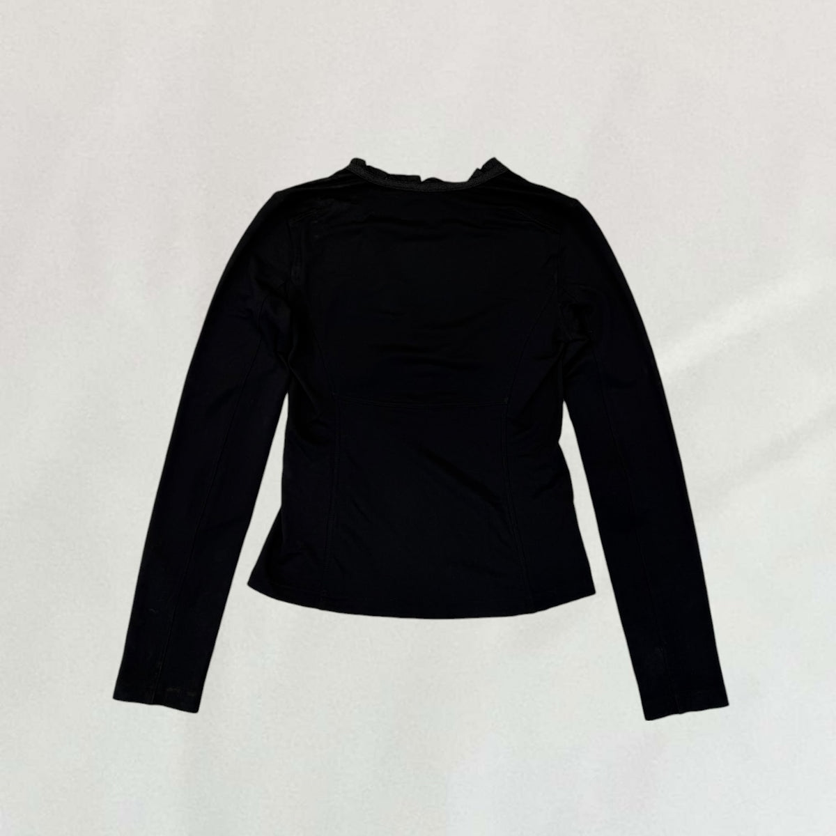 Prada Sport long-sleeve V-neck top