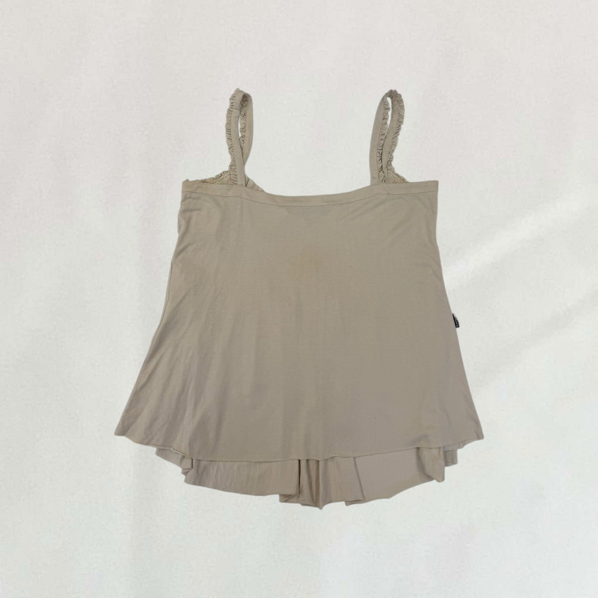 Moschino pleated babydoll cami top