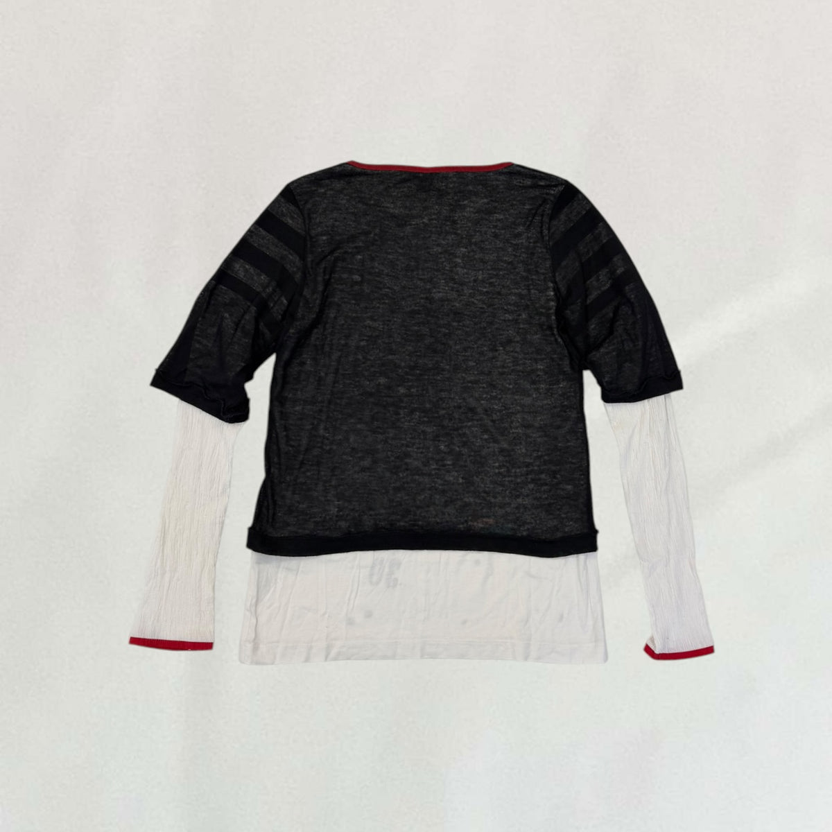 Cop Copine double-layered mesh top