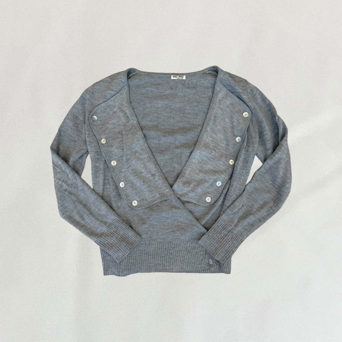 Miu Miu knitted top