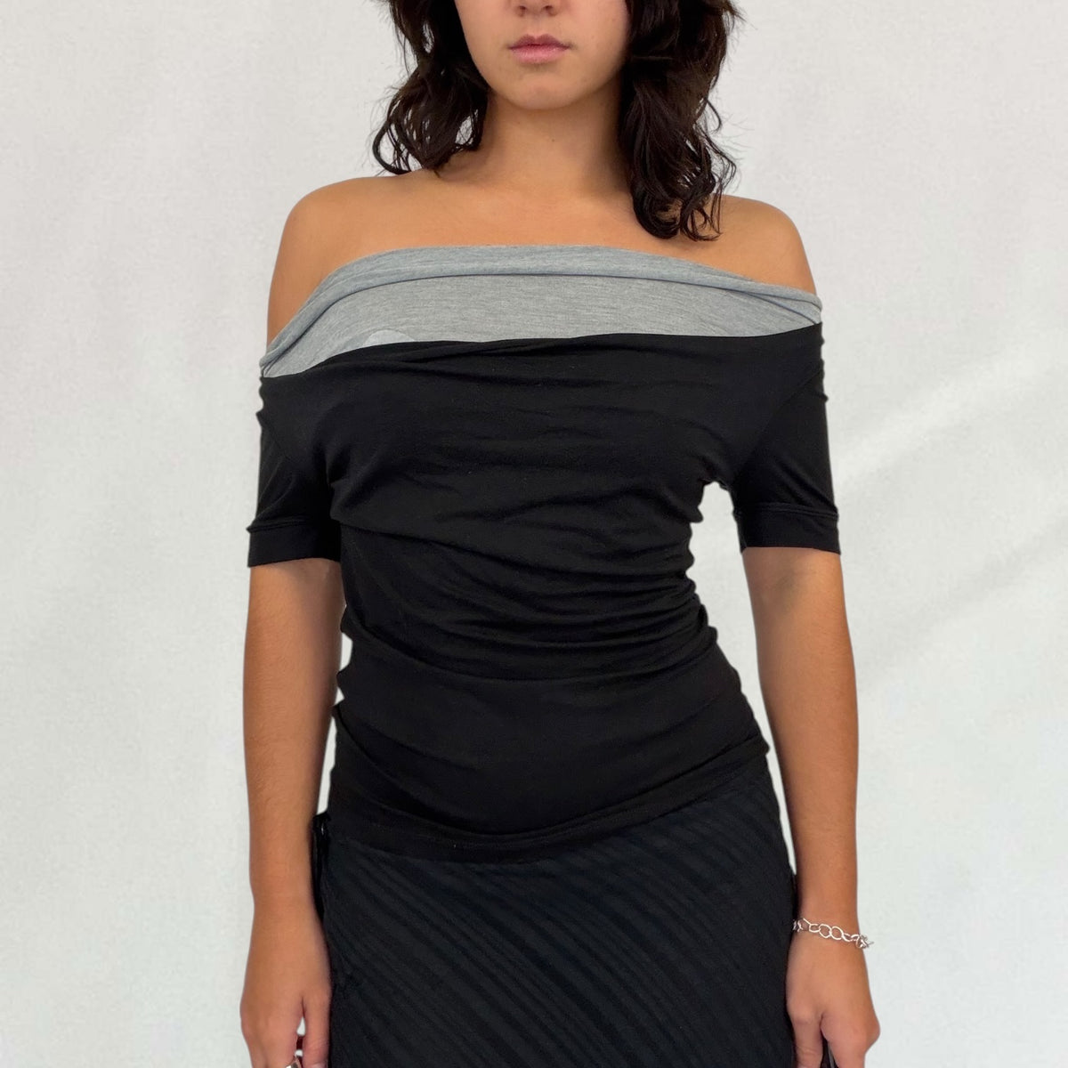 Cop Copine cowl-neck T-shirt