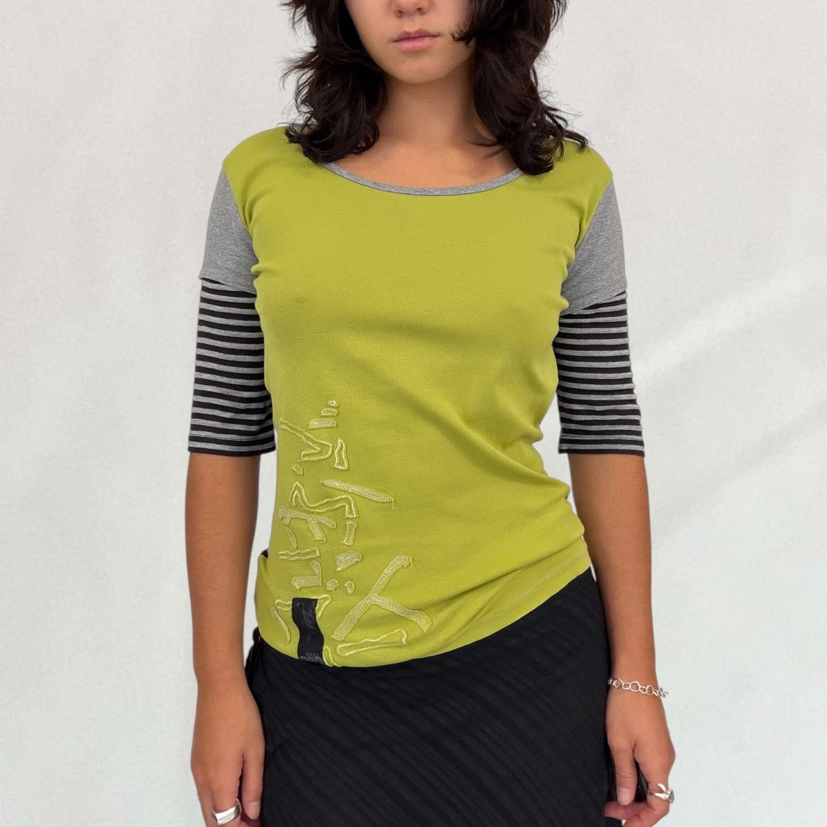 Cop Copine layered T-shirt