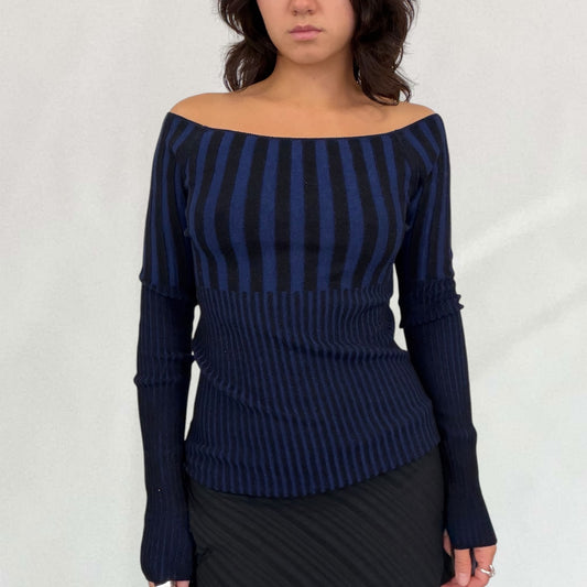 Cop Copine knitted striped top