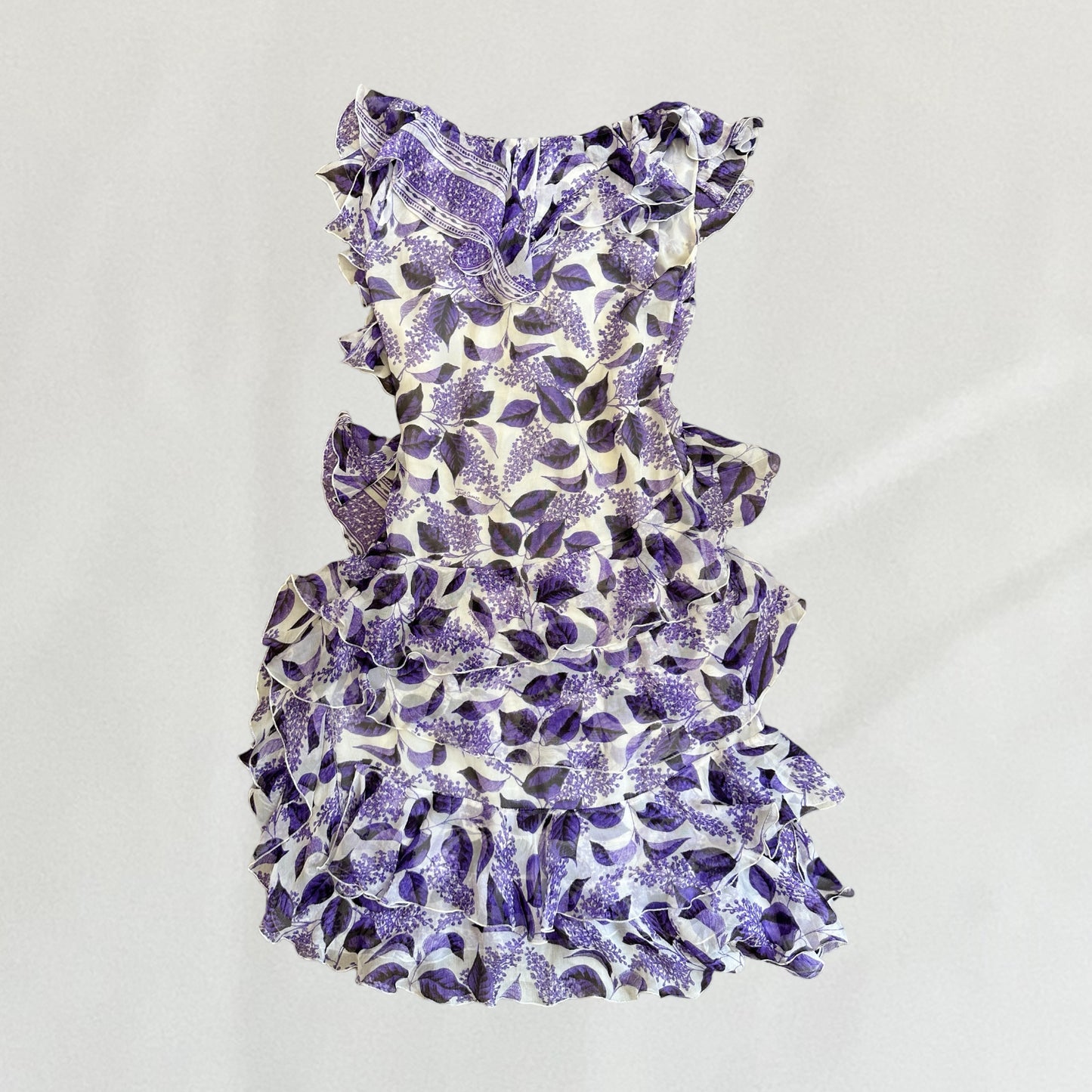 Roberto Cavalli ruffle dress