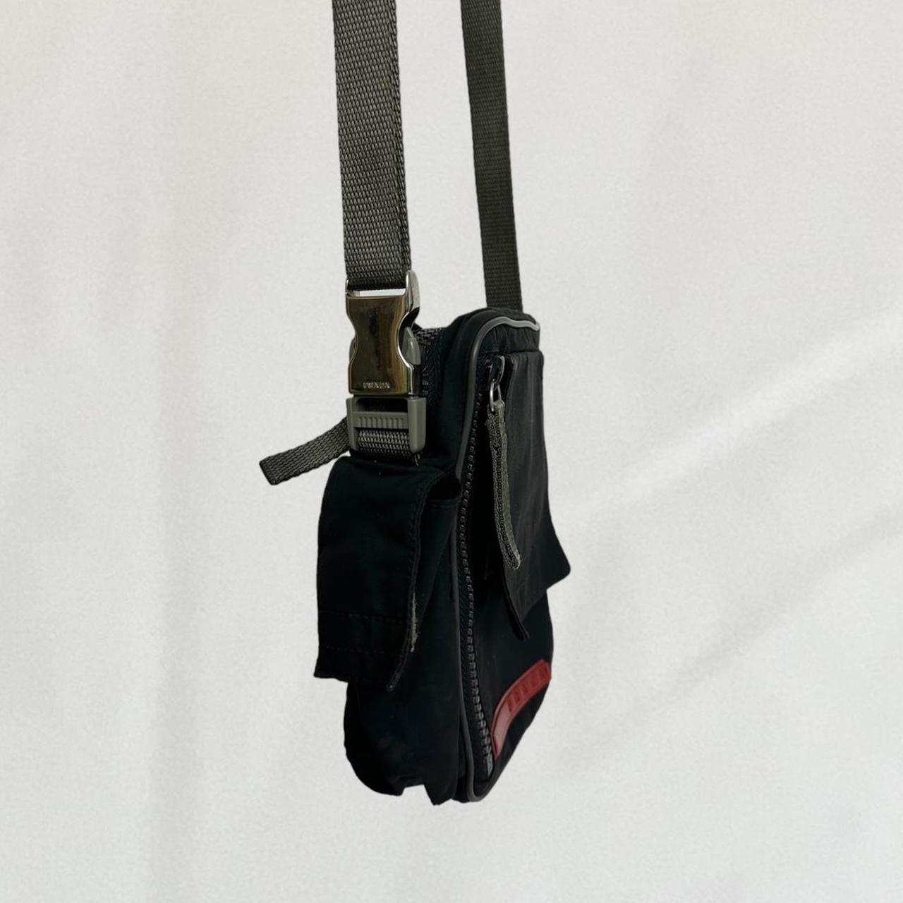 Prada sport cross body bag with compartments